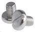 RS PRO Slot Pan A2 304 Stainless Steel Machine Screws DIN 85, M5x6mm