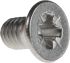 RS PRO Pozi Countersunk A2 304 Stainless Steel Machine Screws DIN 965, M3x5mm