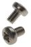 RS PRO Pozi Pan A4 316 Stainless Steel Machine Screws DIN 7985, M4x6mm