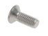 RS PRO Pozi Countersunk A4 316 Stainless Steel Machine Screws DIN 965, M3x8mm