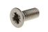 RS PRO Pozi Countersunk A4 316 Stainless Steel Machine Screws DIN 965, M4x10mm