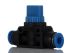 RS PRO Rotary Knob Pneumatic Manual Control Valve HVFF Series, 8mm