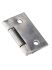 Pinet Stainless Steel Butt Hinge, Screw Fixing, 30mm x 30mm x 0.8mm