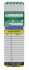 Brady Etikettenhalter für Stapler und Leitern Etikett für Leiter Schwarz auf Grün, Weiß, Gelb, 10 Stück