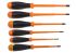Sibille Phillips; Slotted Insulated Screwdriver Set, 6-Piece
