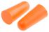 Ušní zátky jednorázové, Oranžová, Bez šňůry, Polyuretan 37dB 500 párů v balení ANSI S3.19 NRR, CE, EN 352-2