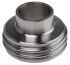RS PRO Stainless Steel Pipe Fitting, Straight Circular Fitting 16mm