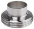 RS PRO Stainless Steel Pipe Fitting, Straight Circular Fitting 32mm