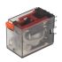 Hongfa Europe GMBH, 240V ac Coil Non-Latching Relay 4PDT, 5A Switching Current Chassis Mount, 4 Pole, HF18FHA2404Z1D