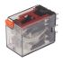 Hongfa Europe GMBH Chassis Mount Power Relay, 24V ac Coil, 5A Switching Current, 4PDT