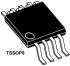PCA9533DP/01,118, LED-skærmkontroller, 4 segmenter, 2,5 V, 3,3 V, 5 V, 8 ben, TSSOP