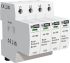 RS PRO 三相浪涌保护器, 电压保护1.35kV, 最大40kA, DIN导轨安装