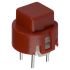 Red Tact Switch, SPST 100 mA@ 32 V