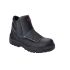 Honeywell Safety 6245892 Black Fibreglass Toe Capped Unisex Ankle Safety Boots, UK 12, EU 47