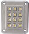 EOZ IP67 12 Key ZAMAK 5 Illuminated Anti Vandal Keypad
