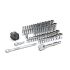 GearWrench 51-Piece Socket Set, 1/4 in Square Drive, 3/16 → 9/16", 4 → 15mm Socket