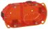 Legrand 底盒, Batibox系列, 塑料制, 橙色x143mm宽x40mm深, 2插孔