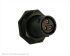 Souriau Circular Connector, 3 Contacts, Panel Mount, Plug, Female, IP68, IP69K, UTS Series