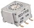 NKK Switches, 16 Position, Hexadecimal Rotary Switch, 100 mA, Through Hole
