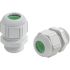 Lapp SKINTOP Cable Gland, M25 Max. Cable Dia. 17mm, Polyamide, Grey, 9mm Min. Cable Dia., IP68, With Locknut