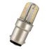 Bailey Electric & Electronics bv LED Special BA15d LED Bulbs 2.4 W(20W), 3000K, White, Single Ended shape