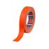 Tesa 4671 Gewebeband, Orangefarbene Acrylbeschichtung, Gummi, 0.28mm x 25mm x 25m