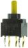 Copal Electronics Toggle Switch, PCB Mount, On-Off-On, SPDT, Through Hole Terminal