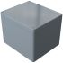 Rose Aluminium Standard Series Grey Die Cast Aluminium Enclosure, IP66, IK09, Grey Lid, 230 x 200 x 180mm