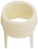 Nidec Components Ivory Push Button Cap, For Use With LTM, LTMG, LTR Series Push Button Switches