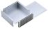 Takachi Electric Industrial HY Silver Aluminium Project Box, 231 x 330 x 88mm