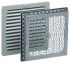 Pfannenberg PF 42.500 Series Filter Fan, 115 V ac, AC Operation, 156m³/h Filtered, 205.7m³/h Unimpeded, IP54, 252 x