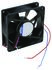 Axiální ventilátor, řada: W2G115 DC, 127 x 127 x 38mm, průtok vzduchu: 200m³/h 4.5W 12 V DC