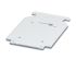 Phoenix Contact HCS Series Polycarbonate Mounting Plate, 113mm H, 81mm W, 2mm L for Use with Housing