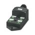 Phoenix Contact 15167 Series Sensor Hub, M12, 4 way, 4 port