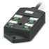 Phoenix Contact 15169 Series Sensor Hub, M12, 5m cable, 5 way, 4 port
