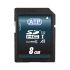 ATP 8 GB Industrial SD SD Card, Class 10, UHS - 1