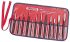 Stanley Proto 12-Piece Punch Set, Pin Punch, 1/4 → 7/16 in Shank