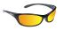 Bolle SPIDER UV Safety Glasses, Red Flash Polycarbonate Lens, Vented