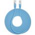 CAE GroupeCORD6ASF01, 1m Cat6a, Blue RJ45 to Male RJ45 Male, S/FTP Shielded, Terminated LSZH Sheath