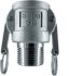 RS PRO Hose Connector, Straight Camlock Coupling, R 1-1/2in 1-1/2in ID, 17 bar