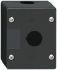 Schneider Electric 单孔塑料按钮盒, Φ22mm孔径, 黑色, XALG01