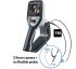 Cámara de inspección Laserliner 092.277A, long. sonda 1m, diám. sonda 3.9mm, 120°, LED