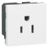 Legrand White 1 Gang Plug Socket, 15A, NEMA 5-15R, Indoor Use