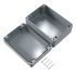 Rose Aluminium Standard Series Grey Die Cast Aluminium Enclosure, IP66, IK09, Grey Lid, 200 x 140 x 90mm
