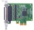 Serial Card, typ sběrnice: PCIe Sériové 4portová, připojovací port RS232 921.6kbit/s Brainboxes