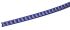 HellermannTyton Helagrip Slide On Cable Markers, White on Blue, Pre-printed "6", 4 → 9mm Cable