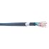 5e kategóriájú kábel U/UTP PVC, Fekete, 0.22 mm², 300 V hossz: 152m