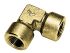 Legris Brass Pipe Fitting, 90° Threaded Elbow, Female G 1/8in to Female G 1/8in