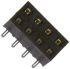 Samtec SMM Series Straight Surface Mount PCB Socket, 8-Contact, 2-Row, 2mm Pitch, Solder Termination