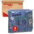 Kimberly Clark Wypall Blue Cloths for Surface Cleaning, Dry Use, Bag of 6, 400 x 400mm, Repeat Use